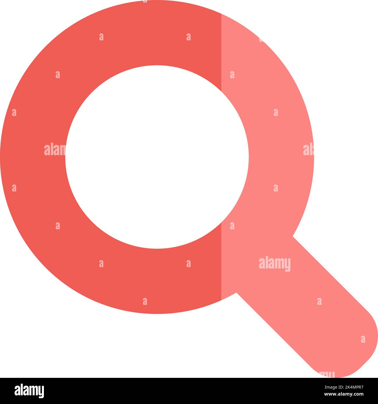 Music search, illustration, vector on a white background. Stock Vector