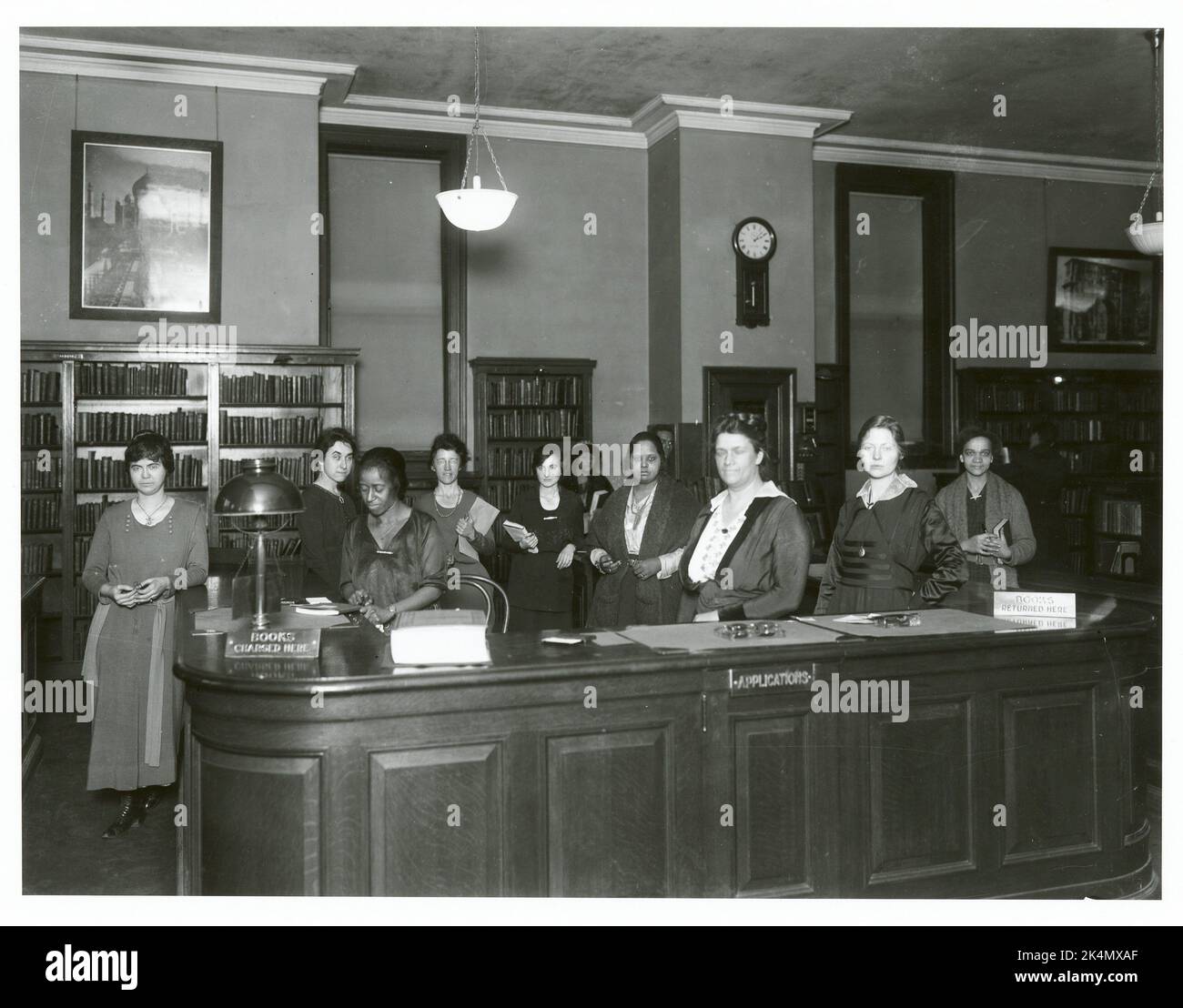 135th Street, Staff. Schomburg Room, Readers. The Schomburg Center Became a Cultural Beacon and