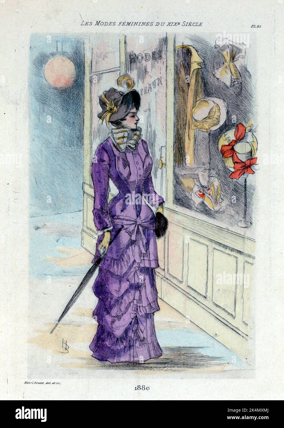 1880 fashion hi-res stock photography and images - Alamy