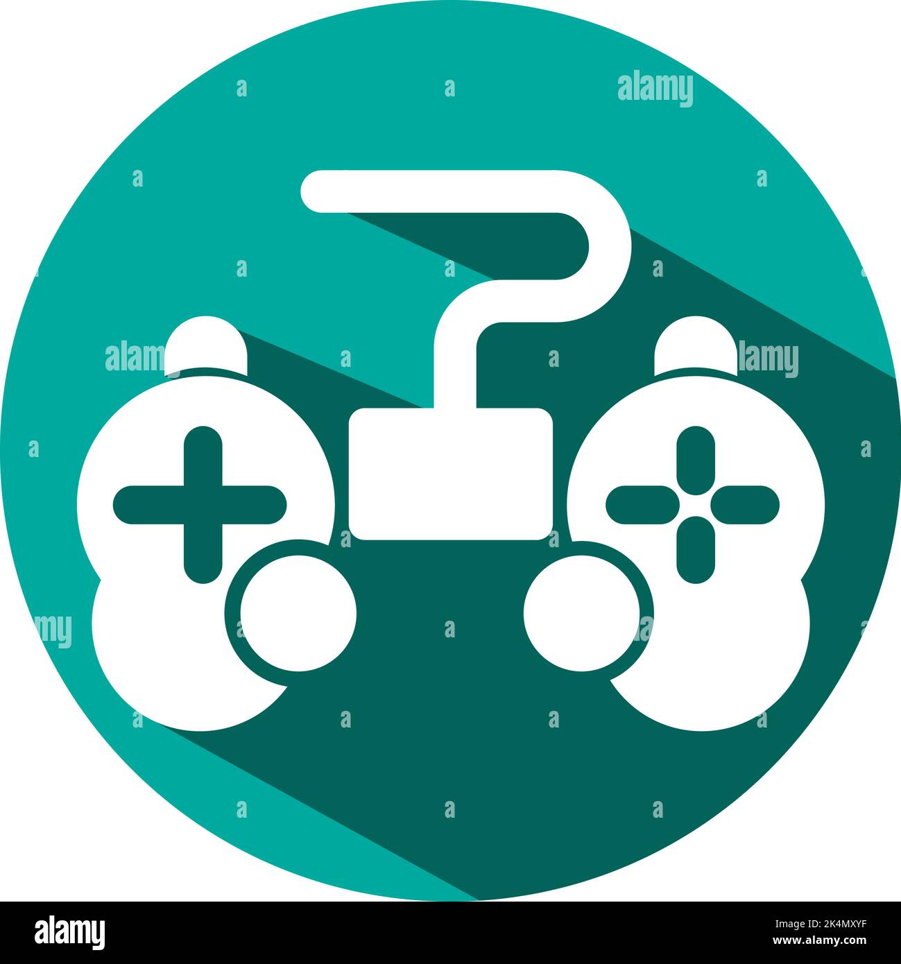 Online games payment, illustration, vector on a white background. Stock Vector