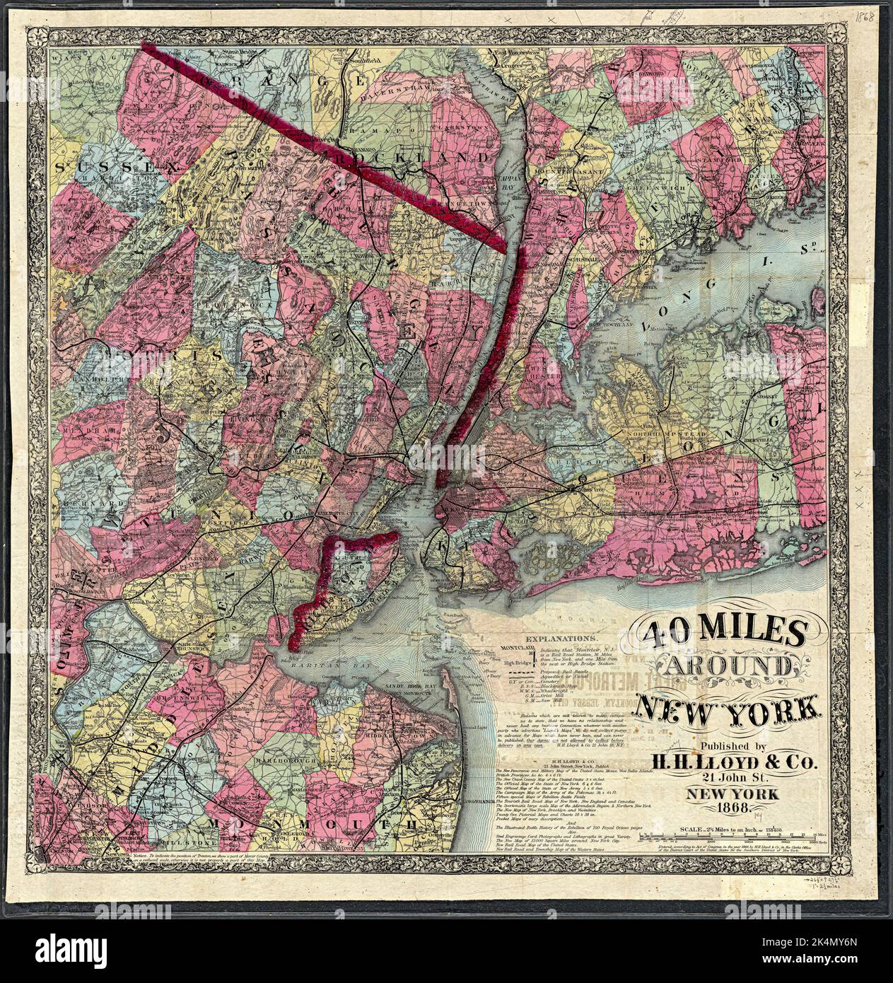 how many miles wide is new york city