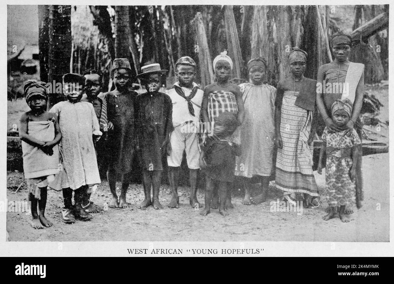 West African ""young hopefuls."" Morel, E. D. (Edmund Dene) (18731924