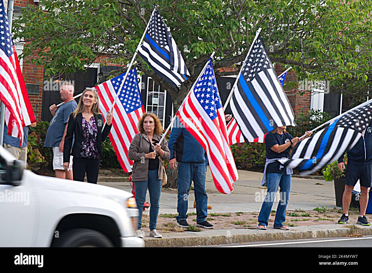 AMERICA BACKS THE BLUE STANDOUT United Cape Patriots. Hyannis