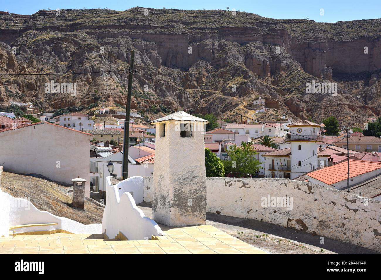 Gorafe, historical center with troglodyte dwellings. Granada, Andalusia, Spain. Stock Photo