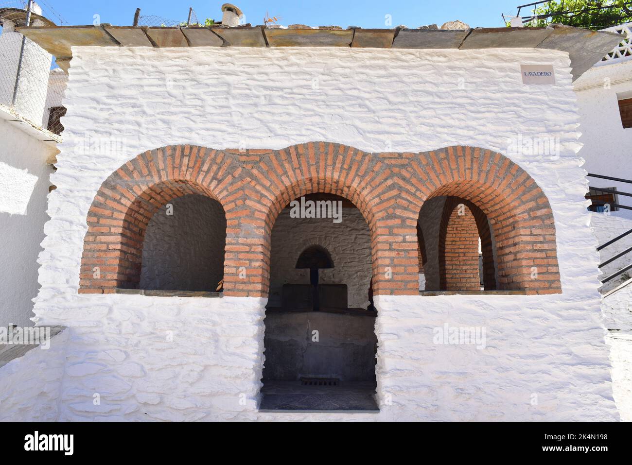 Pampaneira, tipical old public laundry. La Alpujarra, Granada