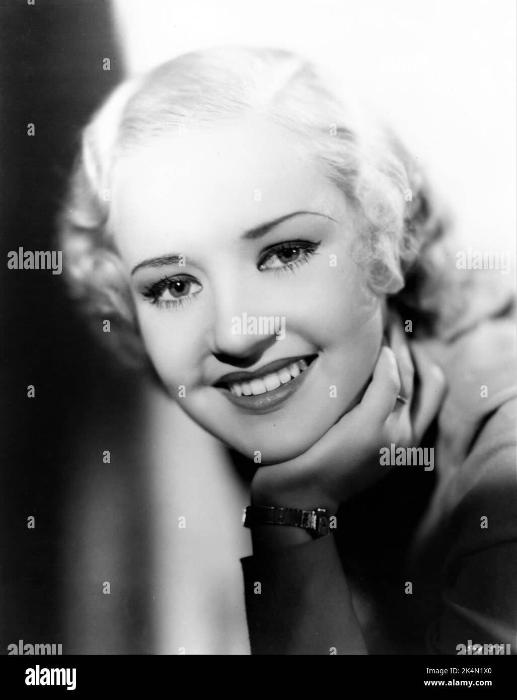 BETTY GRABLE 1932 Portrait at 15 years old publicity for HOLD 'EM JAIL 1932 director NORMAN TAUROG RKO Radio Pictures Stock Photo