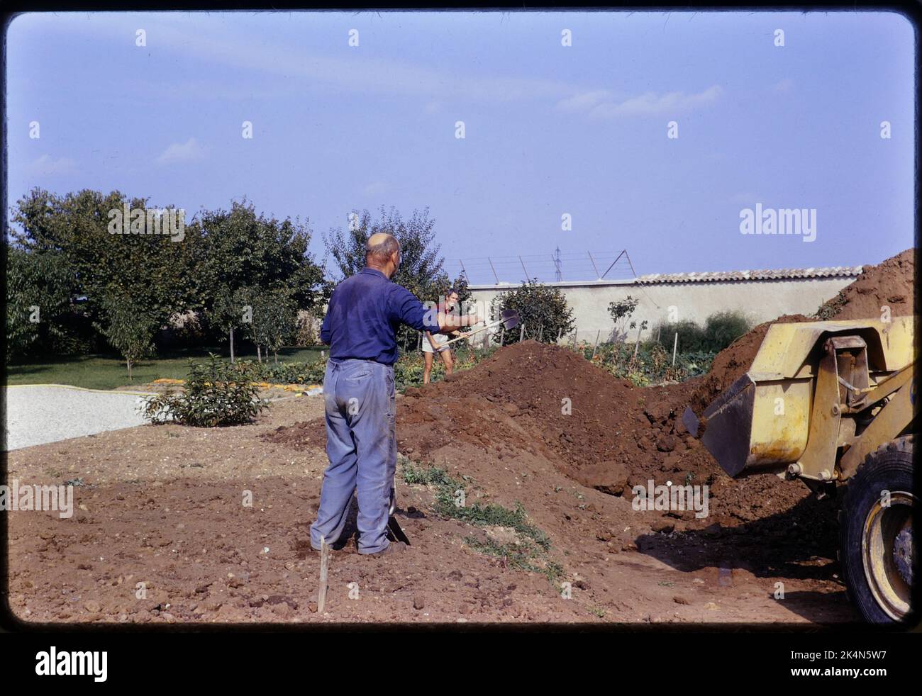Creating a garden, Lyon, France, Archive photo Stock Photo Alamy