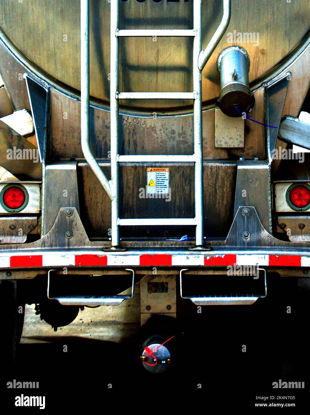 Tailgate of Trucks on the Highways Stock Photo Alamy