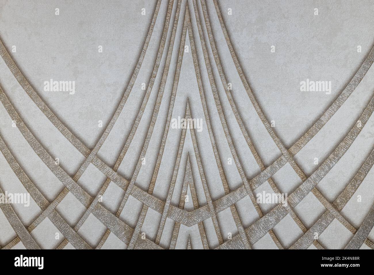 Abstract background with geometric pattern lines and rhombuses Stock Photo