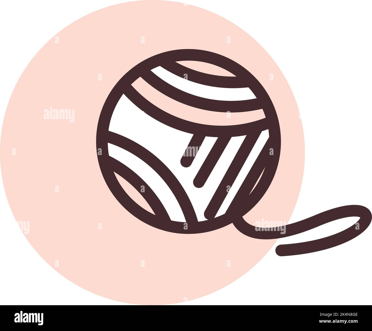 Acrylice textile, illustration, vector on a white background Stock