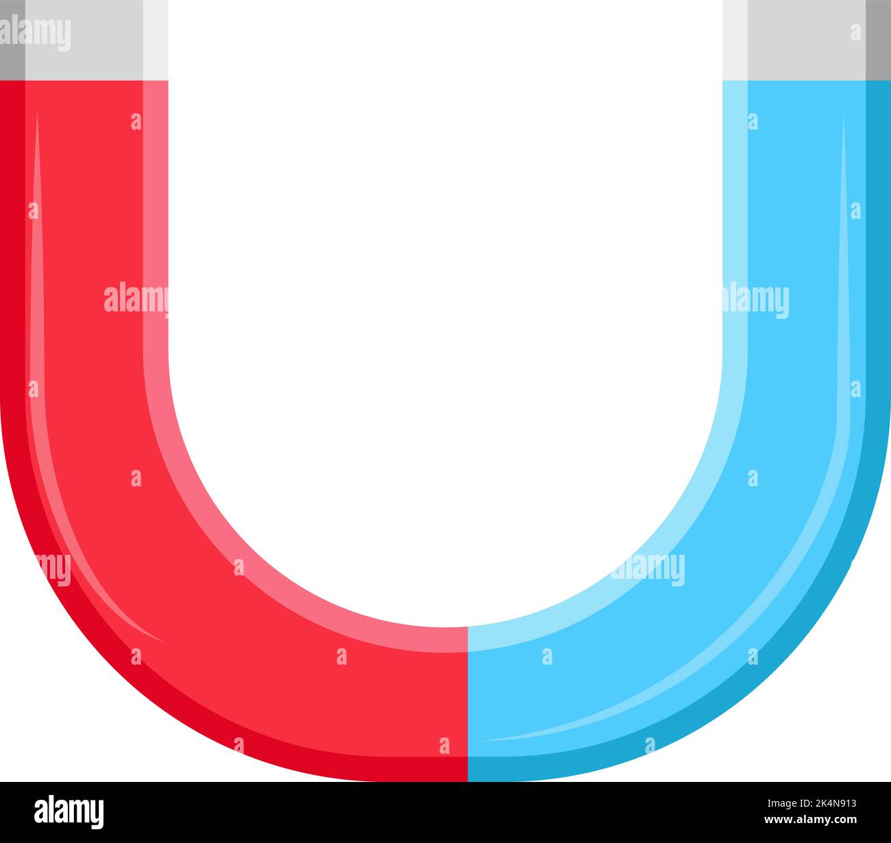 Positive and negative illustration, vector on a white