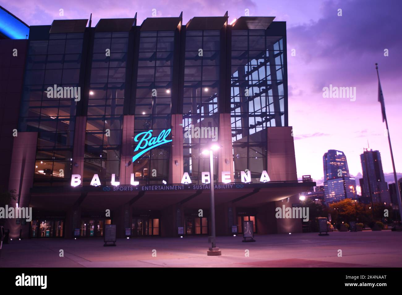 Ball Arena, Denver, Colorado USA Stock Photo - Alamy