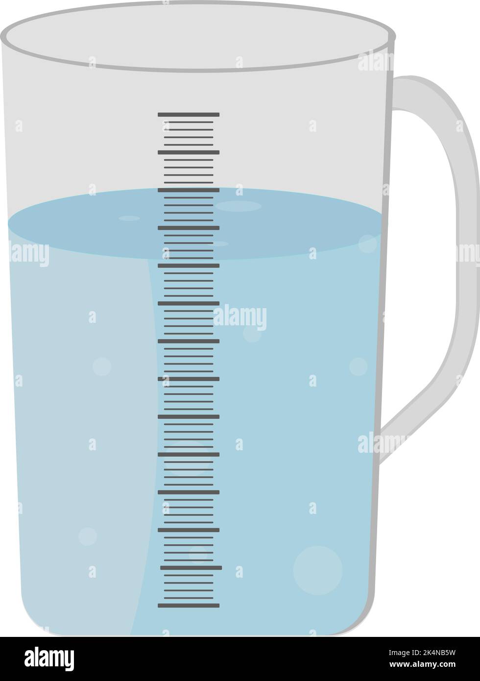 Plastic measuring cup, illustration, vector on a white background Stock Vector Image & Art Alamy