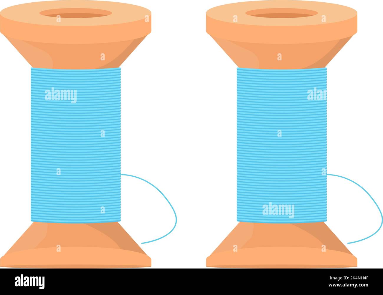 Fabric thread icon outline hi-res stock photography and images - Alamy