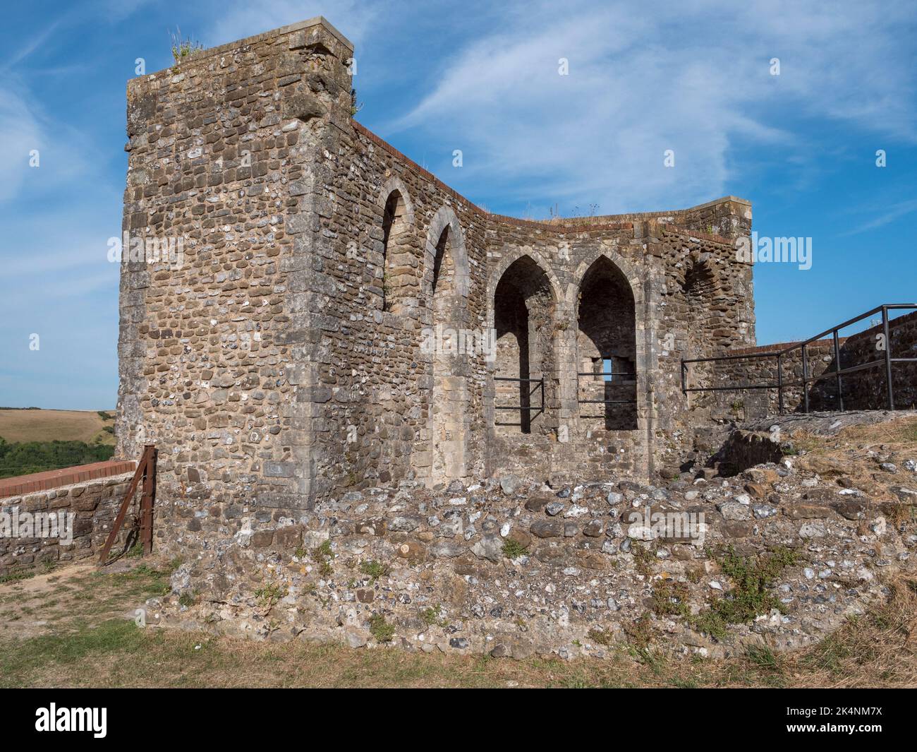 Avranches tower, a late 12th century part of the outer curtain walls of