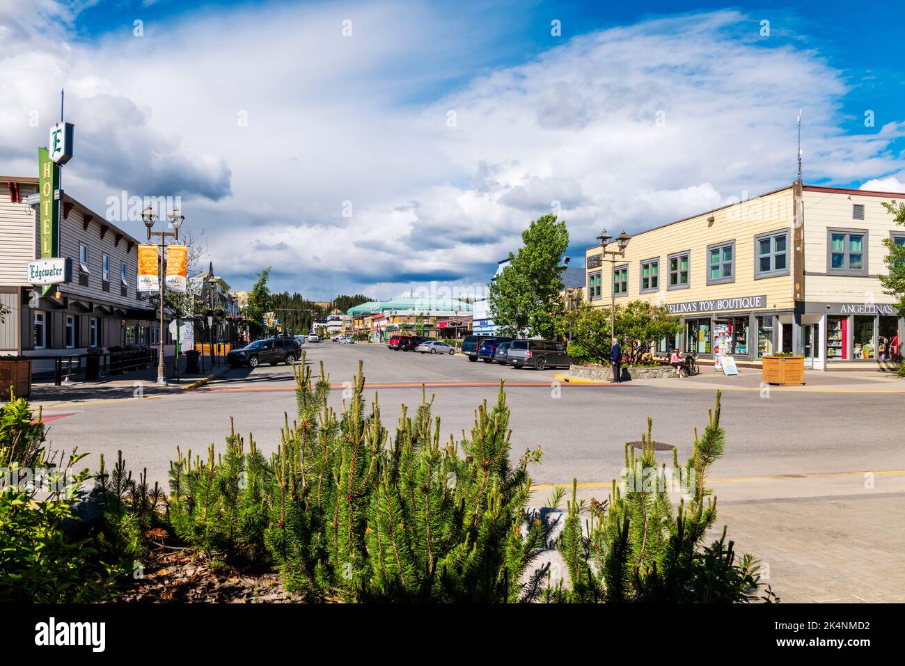 Whitehorse; capital of Yukon Territories; Canada Stock Photo