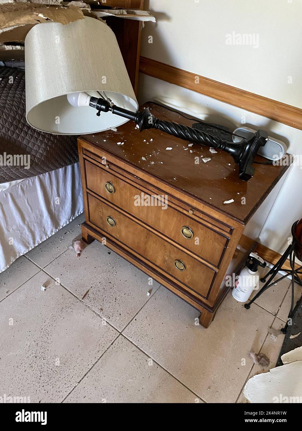 Hurricane IAN aftermath cleanup Stock Photo Alamy