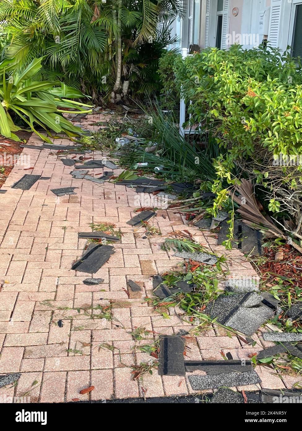 Hurricane IAN aftermath cleanup Stock Photo Alamy