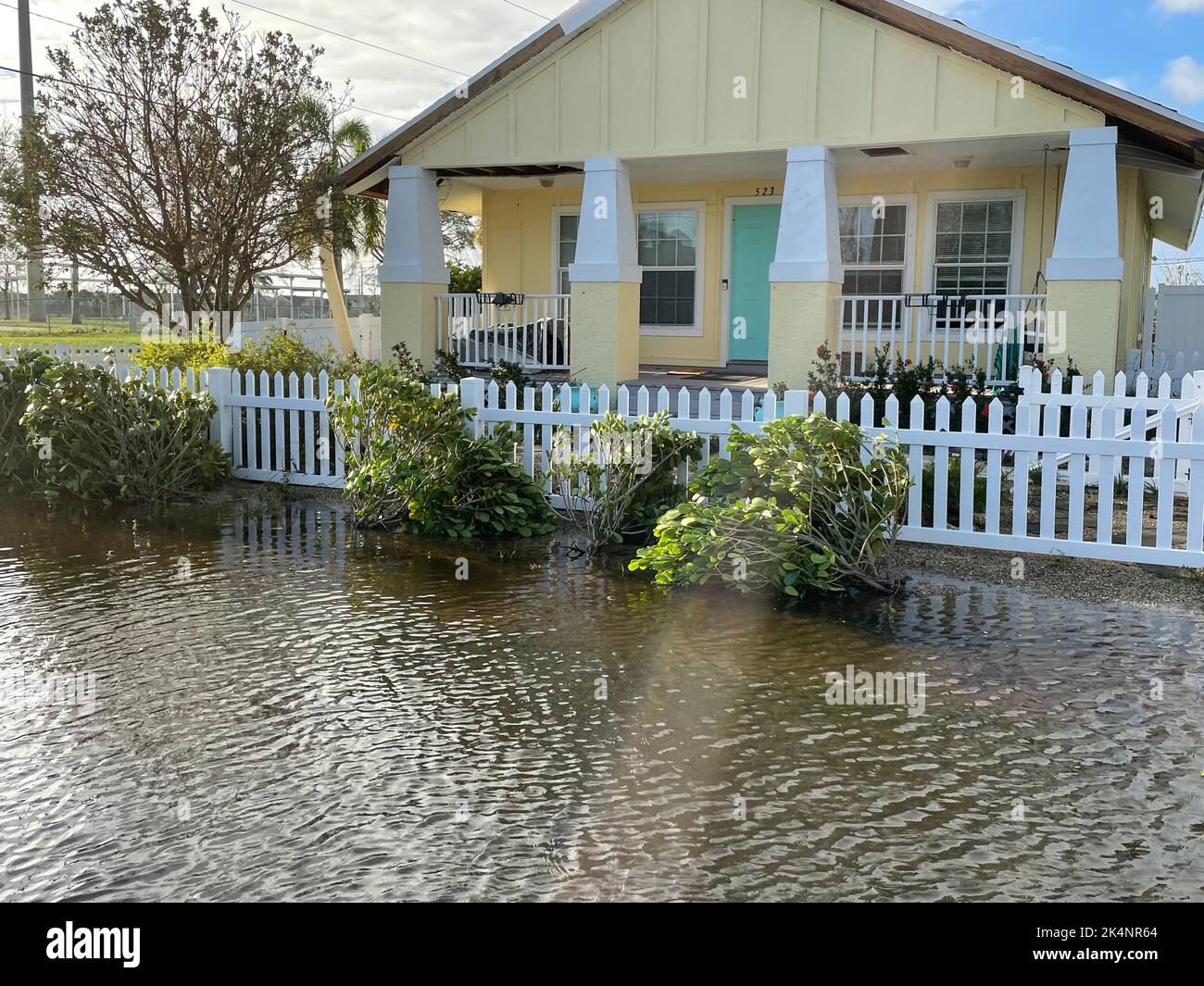 Hurricane IAN aftermath cleanup Stock Photo Alamy