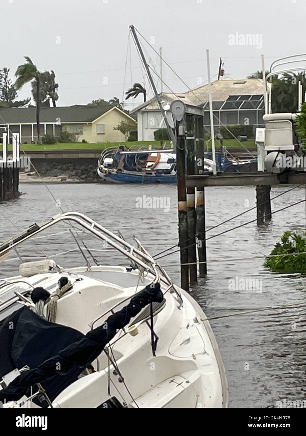 Hurricane IAN aftermath cleanup Stock Photo Alamy