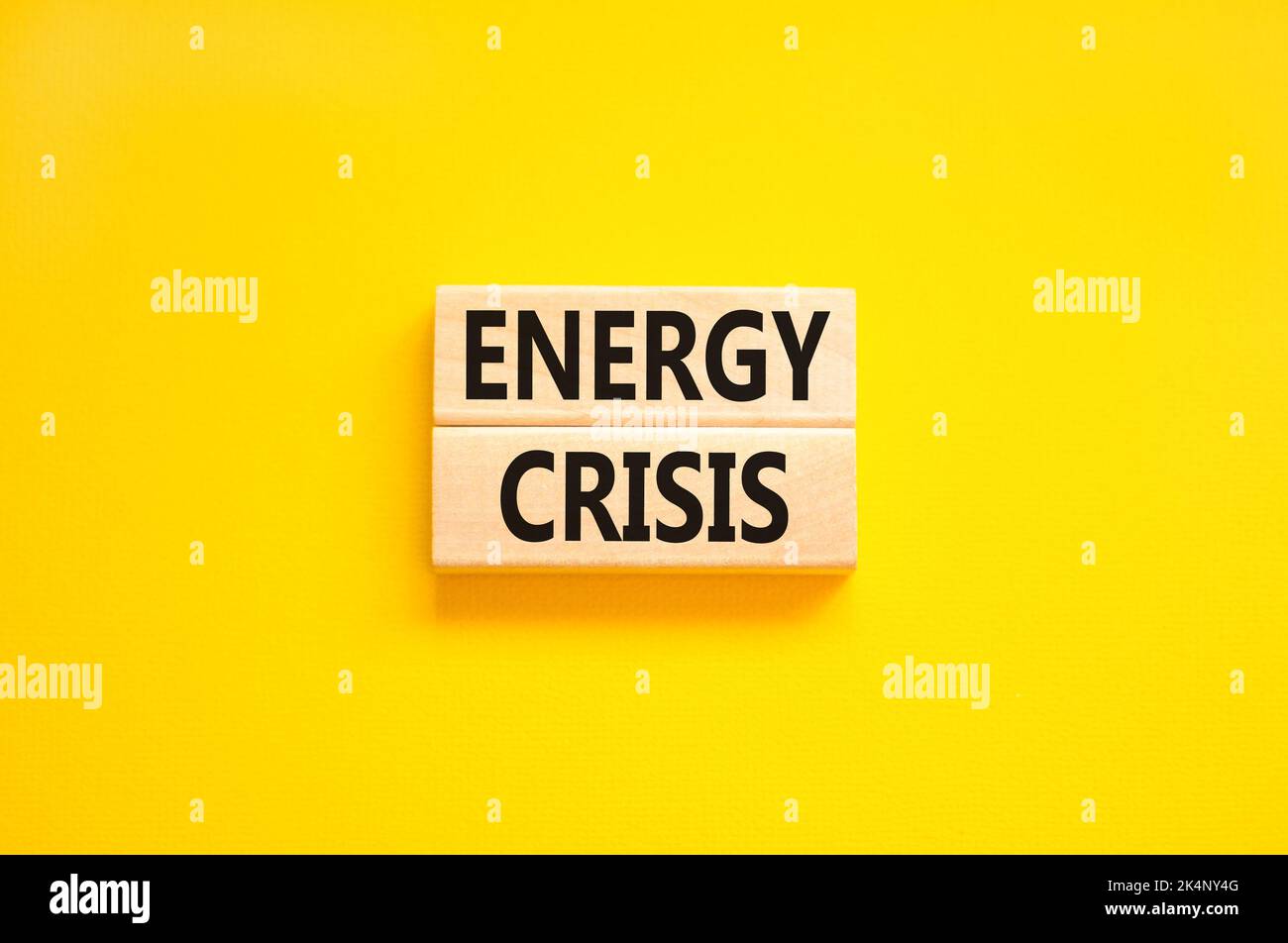 Global energy crisis symbol. Concept words Energy crisis on wooden ...