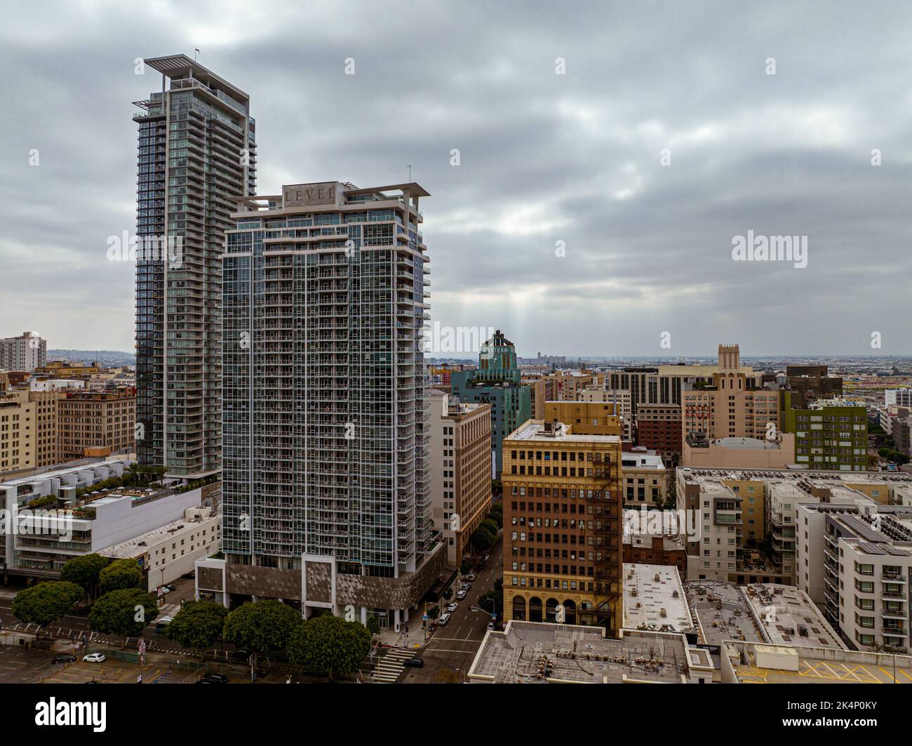 South Park Neighborhood in Downtown Los Angeles Stock Photo - Alamy