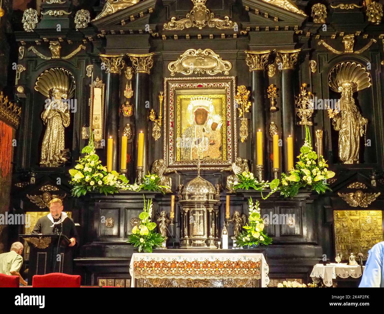 Czestochowa, Poland - August 5, 2018: Shrine of the Black Madonna Stock ...