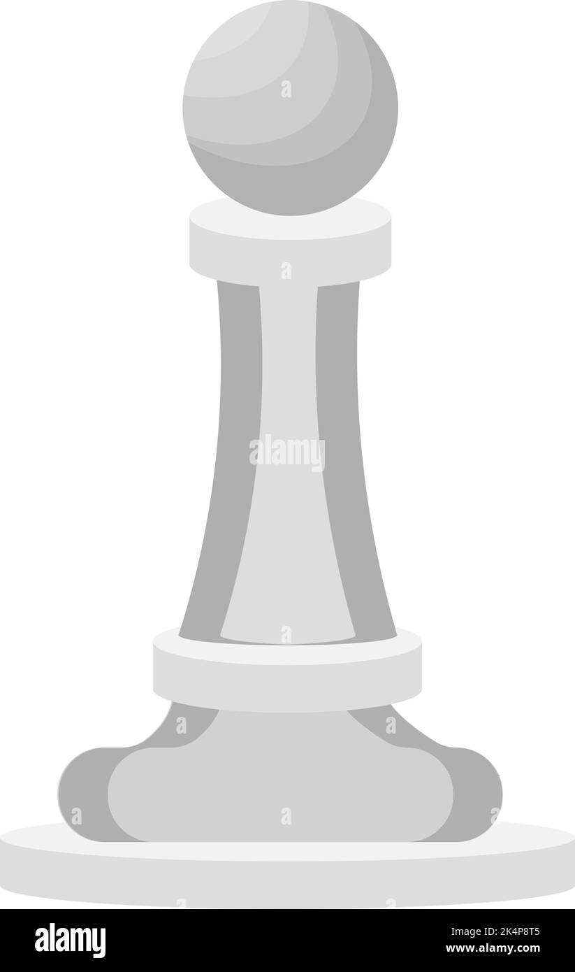 Premium Vector  Two pawns are chess pieces sketch. lies and