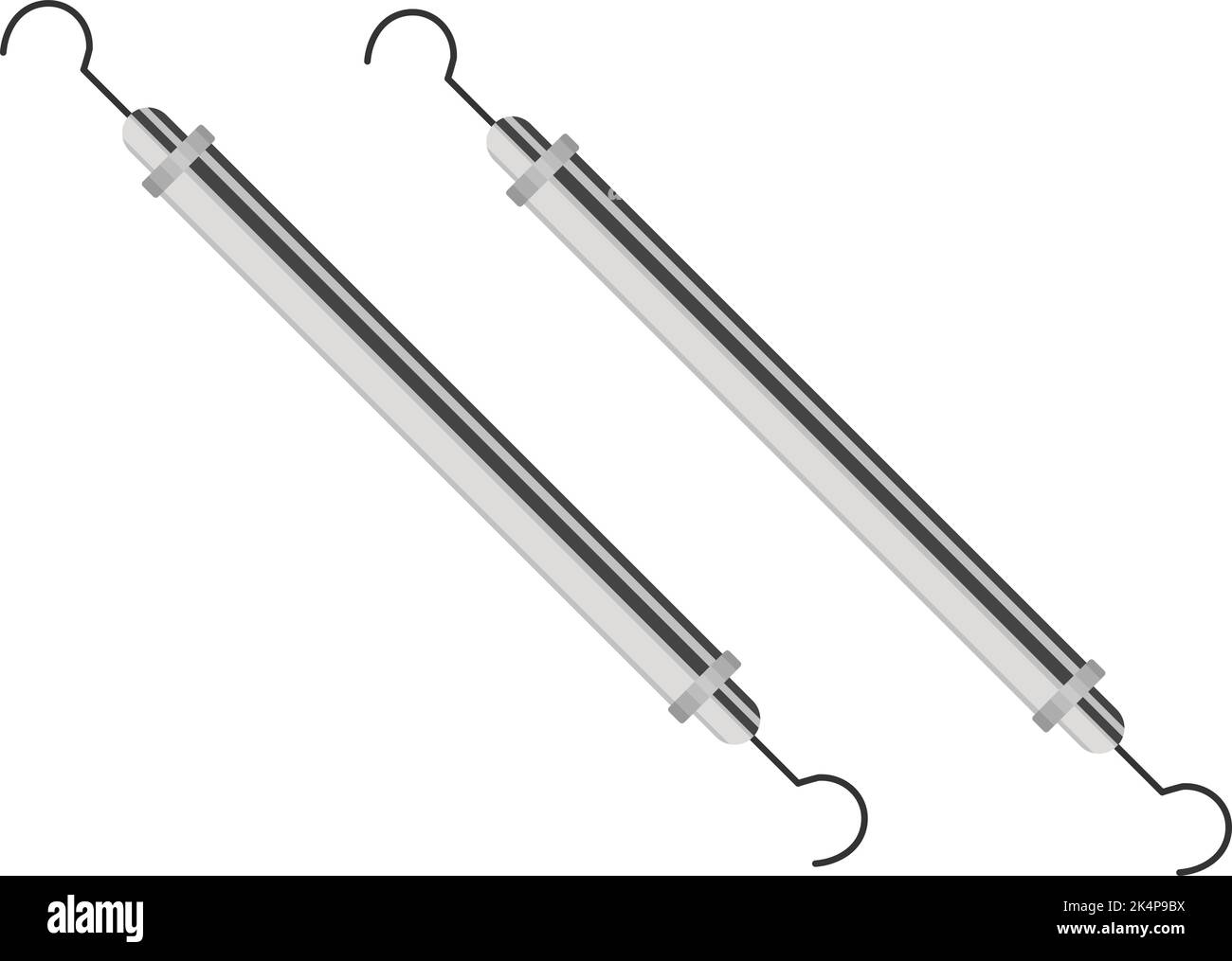 Dental pick, illustration, vector on a white background Stock Vector ...