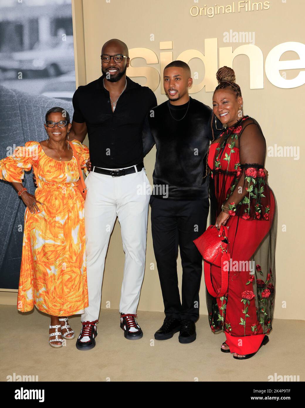 LOS ANGELES SEP 21 Linda Mathis, Greg Mathis Jr, Elliott Cooper