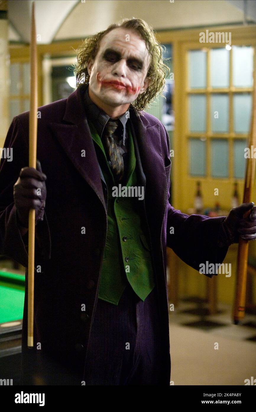 HEATH LEDGER THE DARK KNIGHT 2008 Stock Photo Alamy