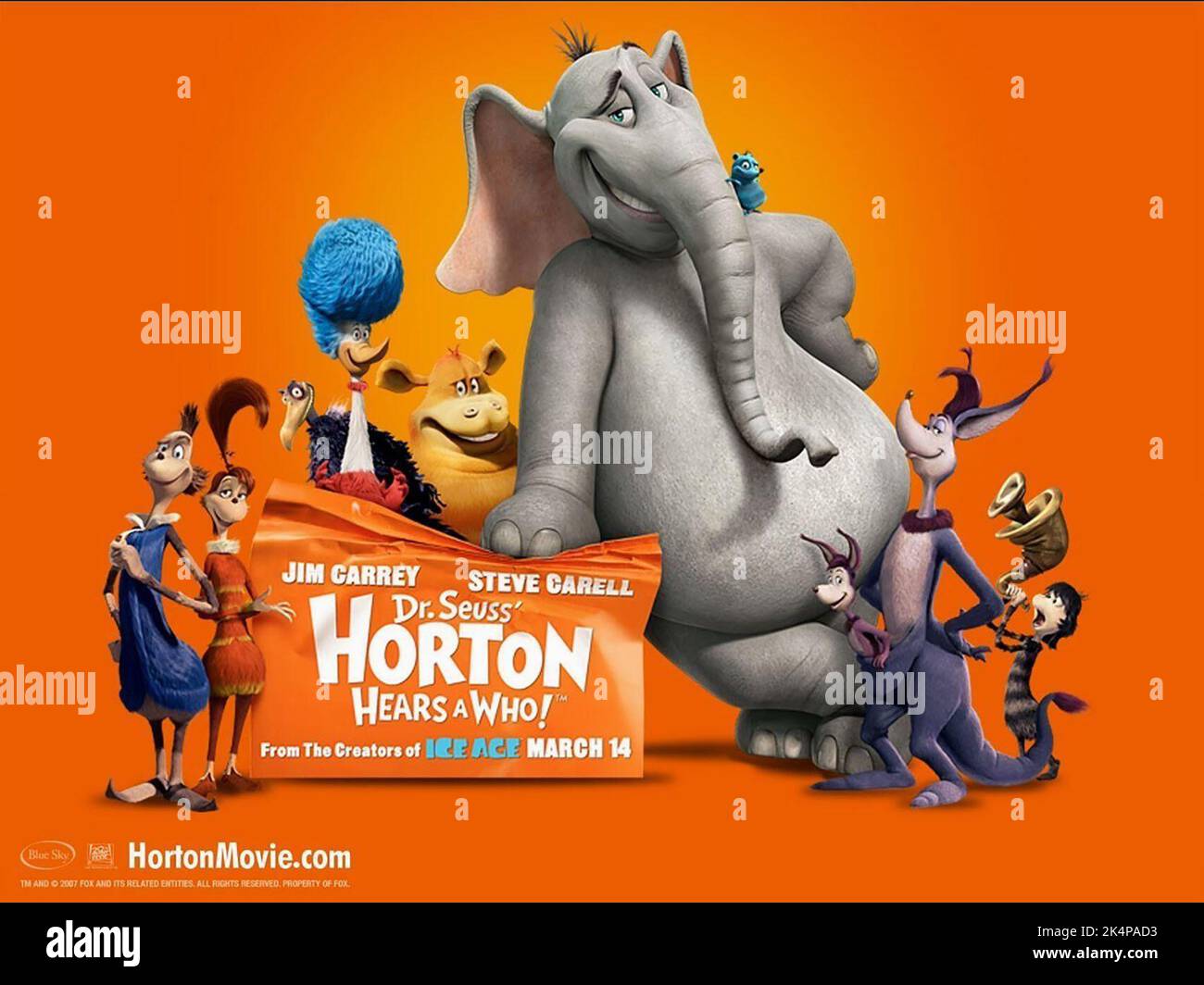 HORTON, FRIENDS POSTER, HORTON HEARS A WHO!, 2008 Stock Photo Alamy