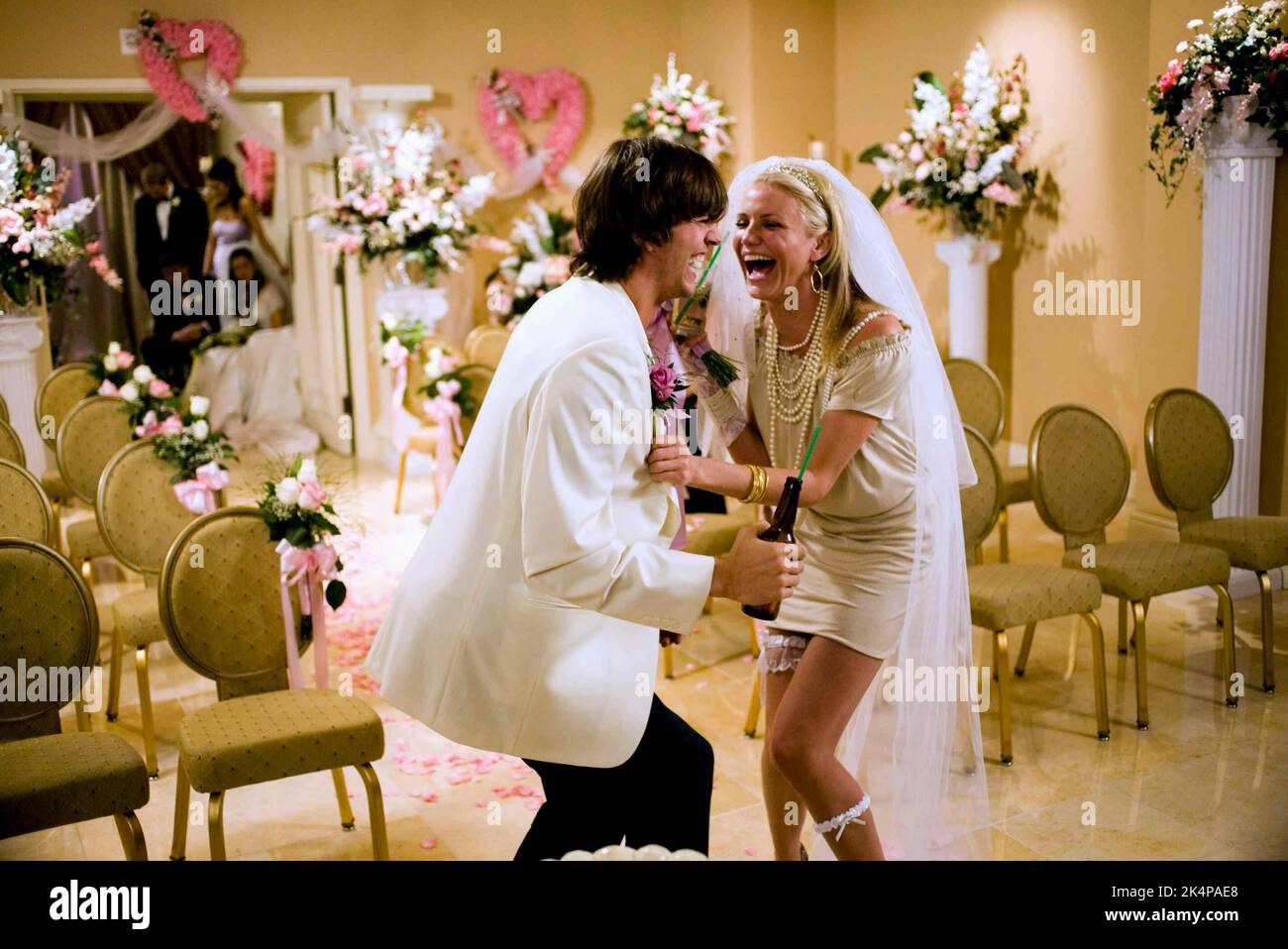 ASHTON KUTCHER, CAMERON DIAZ, WHAT HAPPENS IN VEGAS, 2008 Stock Photo Alamy