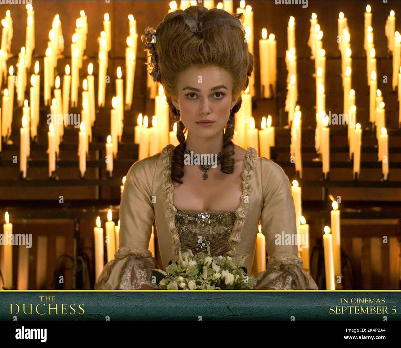 KEIRA KNIGHTLEY POSTER, THE DUCHESS, 2008 Stock Photo Alamy
