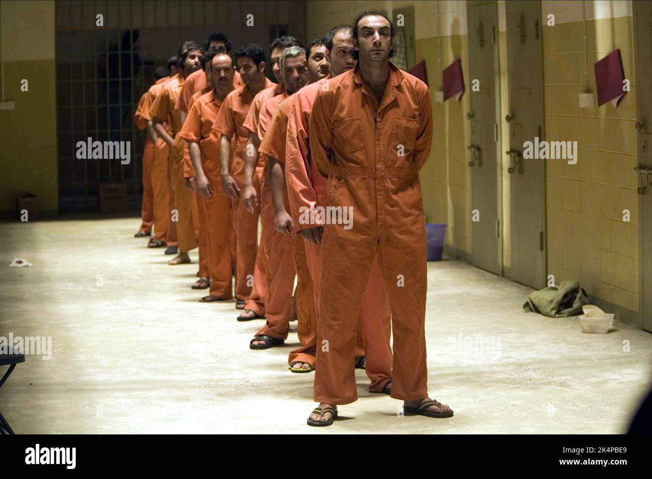 ABU GHRAIB IRAQI PRISON INMATES, STANDARD OPERATING PROCEDURE, 2008 Stock Photo