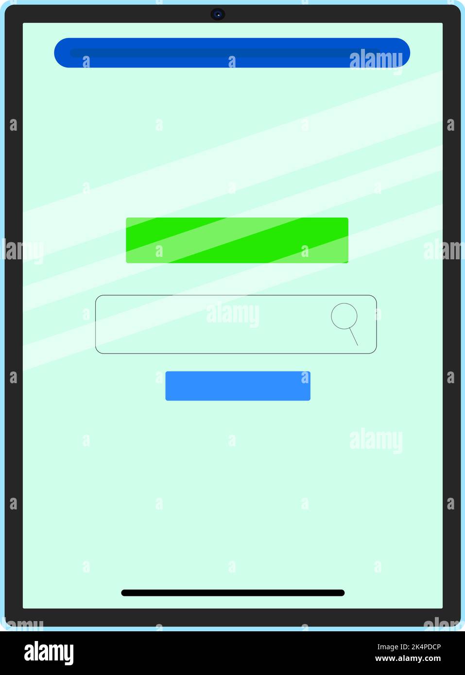 Search bar internet search Stock Vector Images Alamy