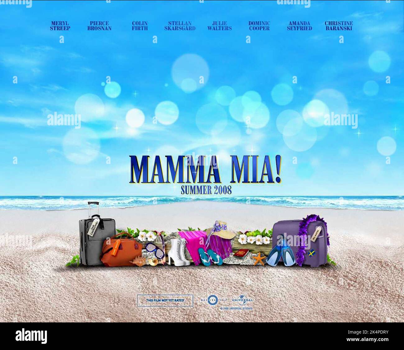 Mamma mia poster film hi-res stock photography and images - Alamy