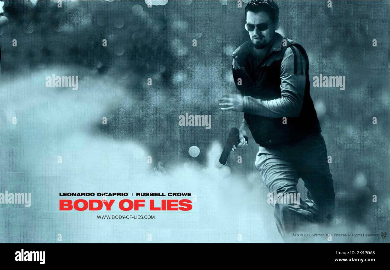 LEONARDO DICAPRIO POSTER, BODY OF LIES, 2008 Stock Photo - Alamy