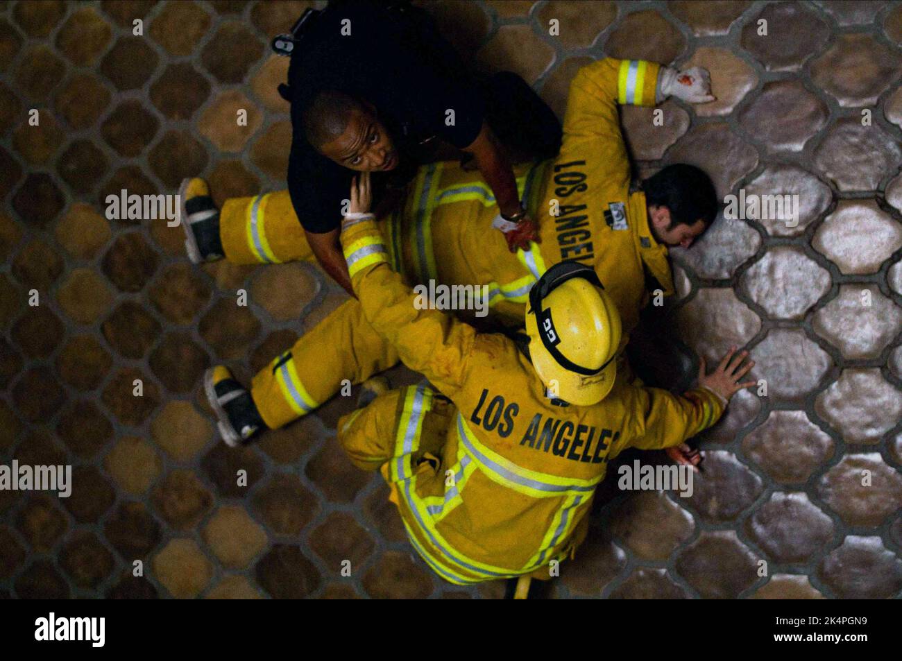 COLUMBUS SHORT, JOHNATHON SCHAECH, JAY HERNANDEZ, QUARANTINE, 2008 Stock Photo