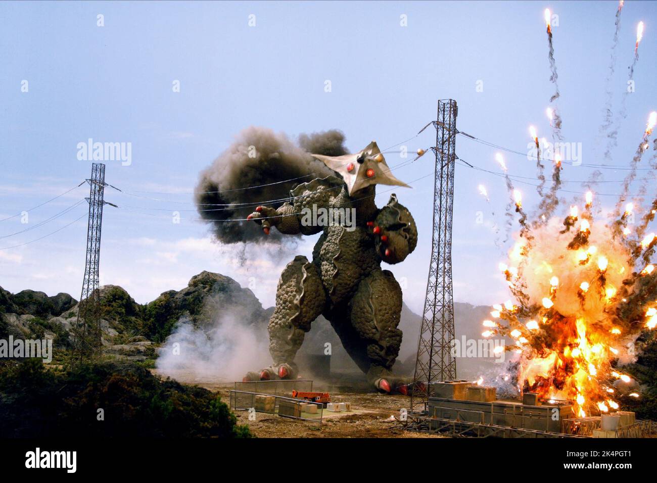 The monster x strikes back attack the g8 summit hi-res stock