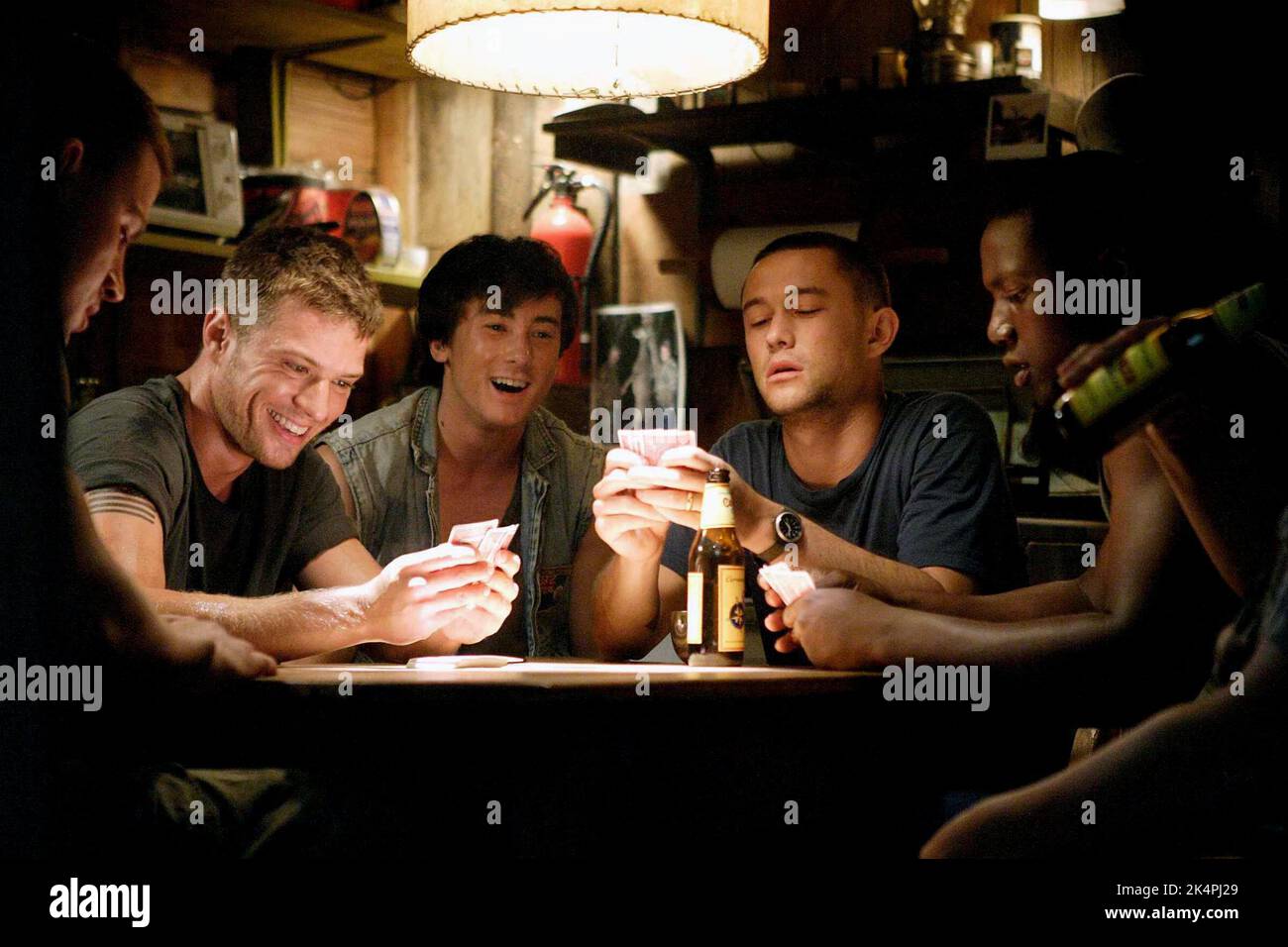 RYAN PHILLIPPE, ALEX FROST, JOSEPH GORDON-LEVITT, ROB BROWN, STOP-LOSS, 2008 Stock Photo