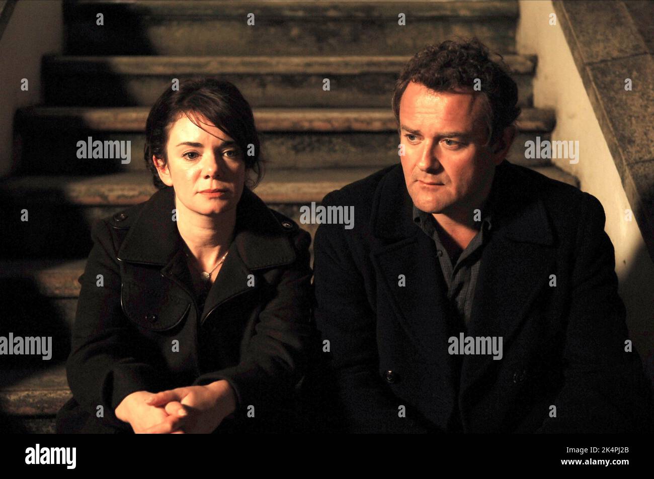 VICTORIA HAMILTON, HUGH BONNEVILLE, FRENCH FILM, 2008 Stock Photo