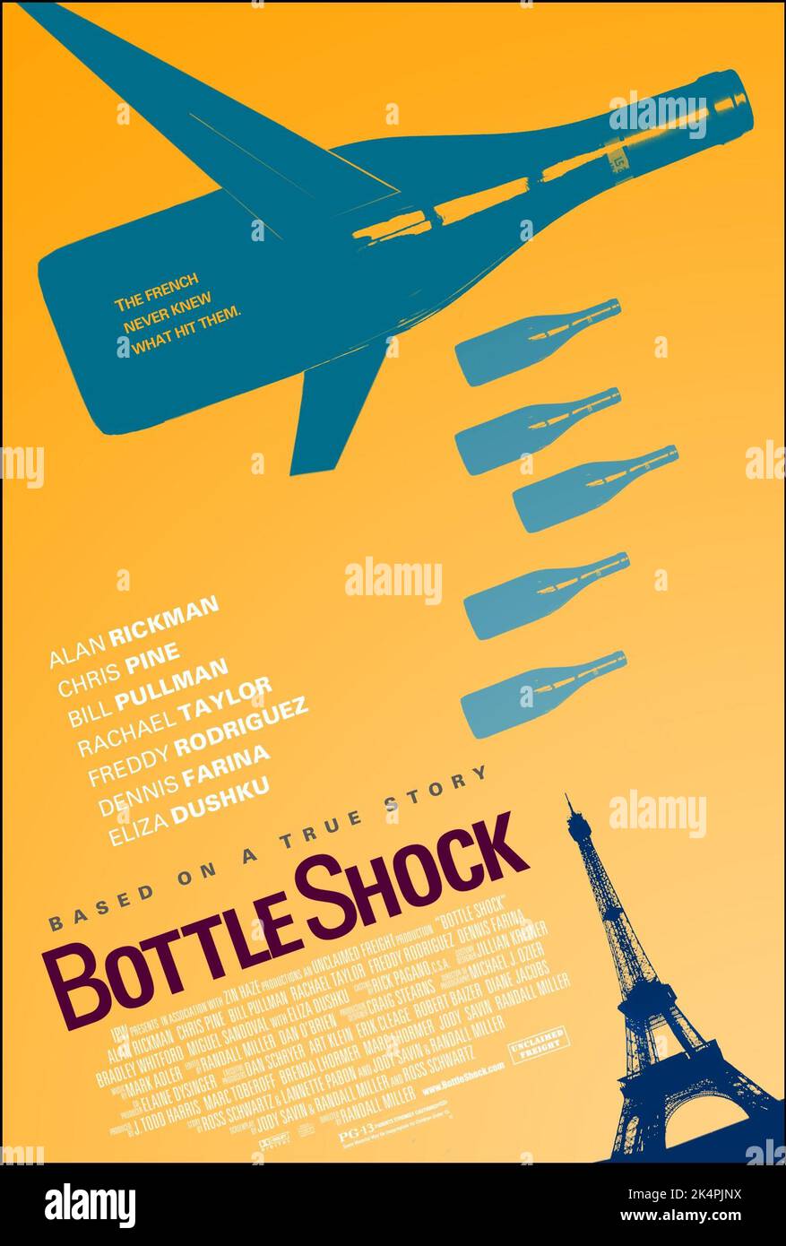 MOVIE POSTER, BOTTLE SHOCK, 2008 Stock Photo Alamy