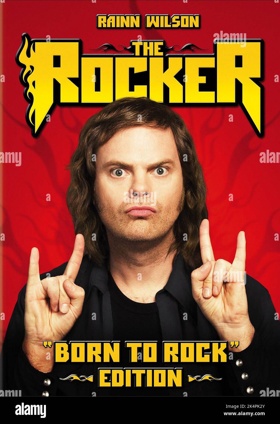 RAINN WILSON POSTER, THE ROCKER, 2008 Stock Photo