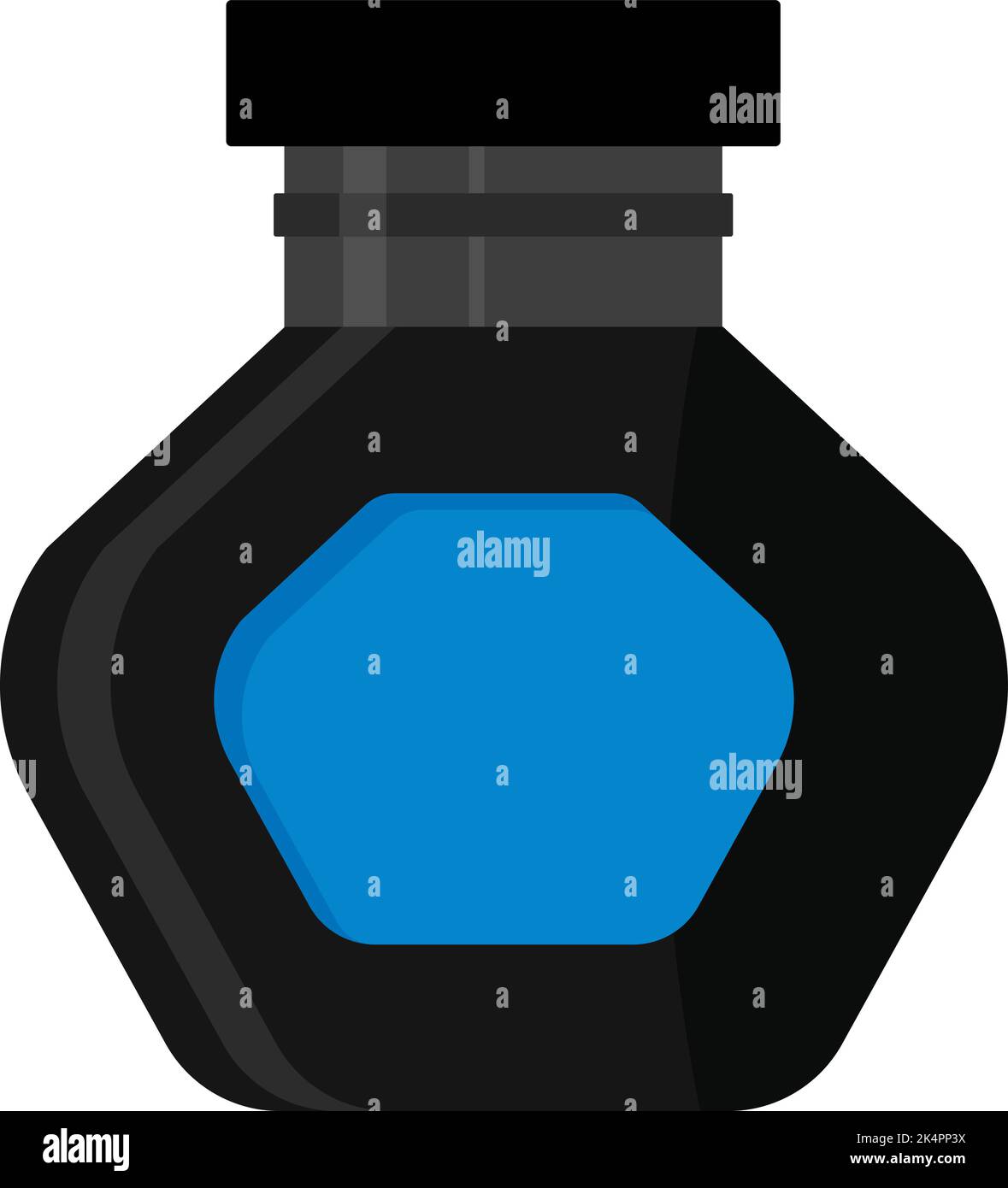 Ink pot and quill Stock Vector Images Alamy