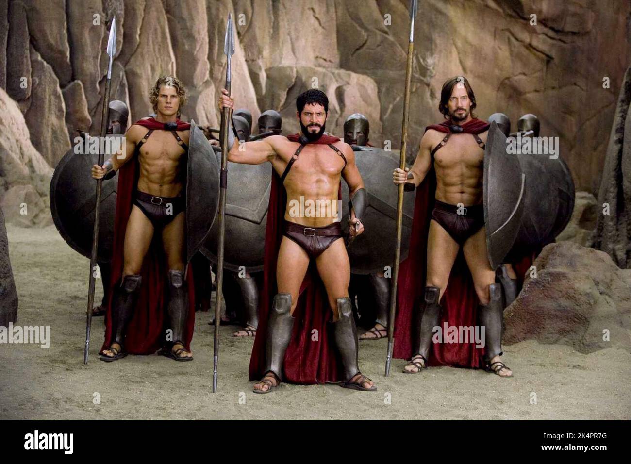 WINKLE,MAGUIRE,SORBO, MEET THE SPARTANS, 2008 Stock Photo