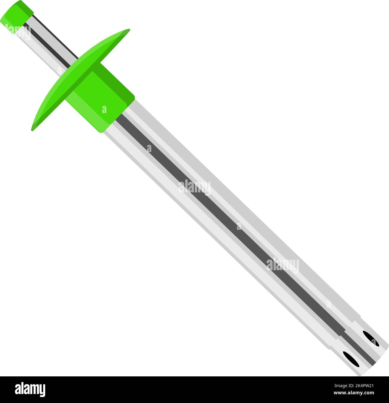 Gas lighter, illustration, vector on a white background. Stock Vector