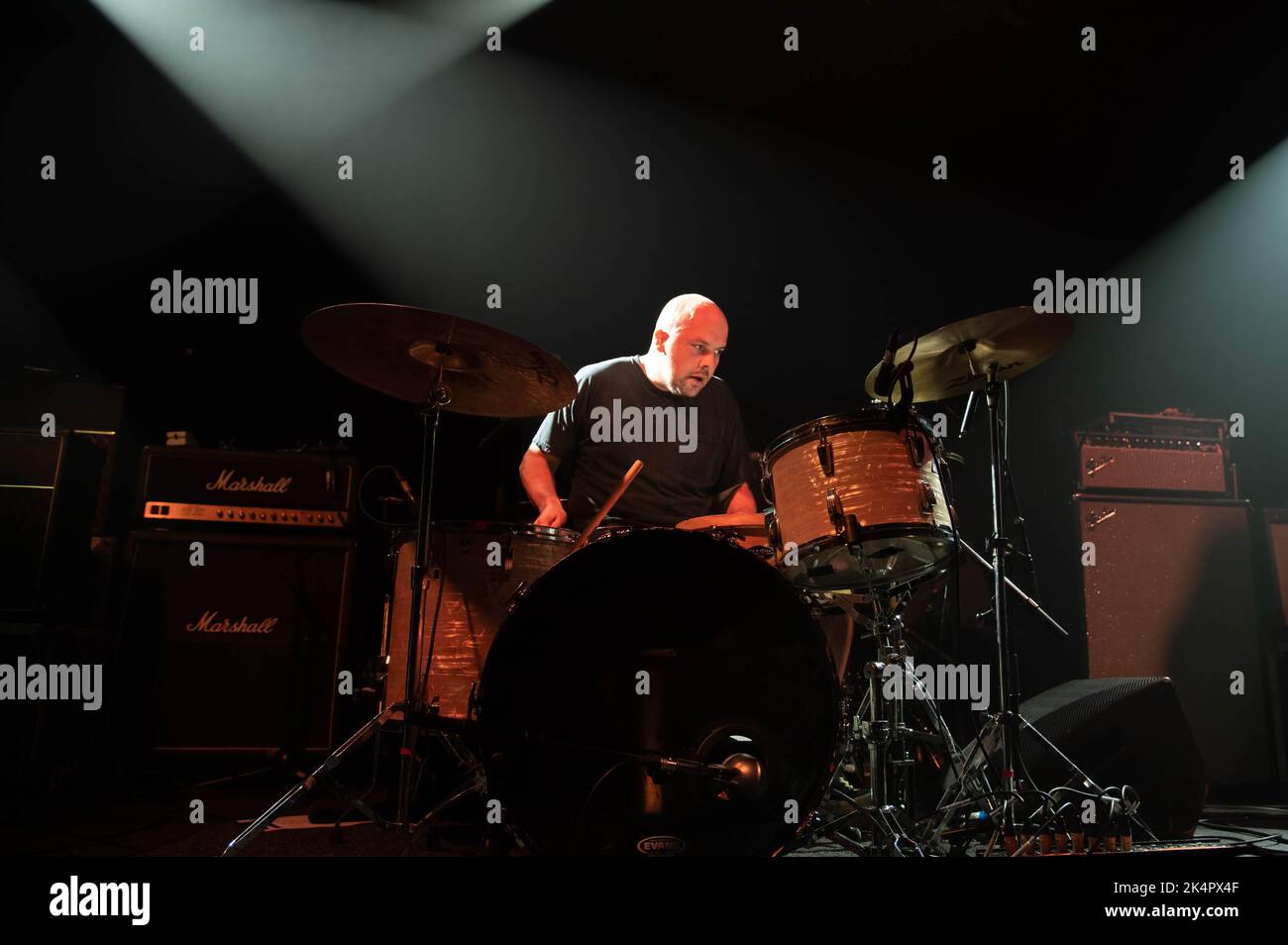 Glasgow, Scotland, 3rd Oct 2022, Bass Drum Of Death perform at the