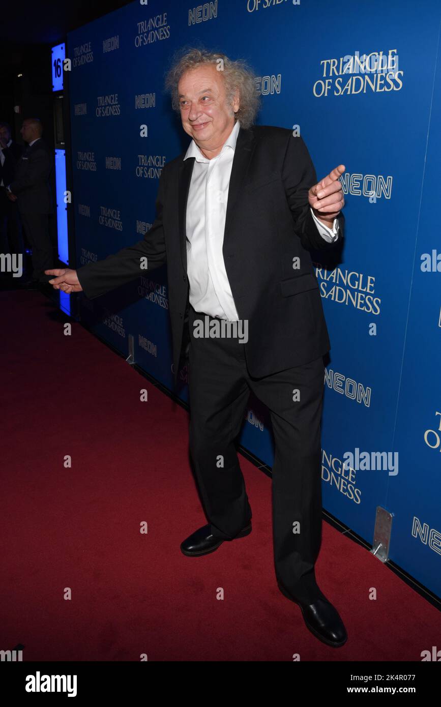 New York, USA. 03rd Oct, 2022. Zlatko Buric attends the Triangle of