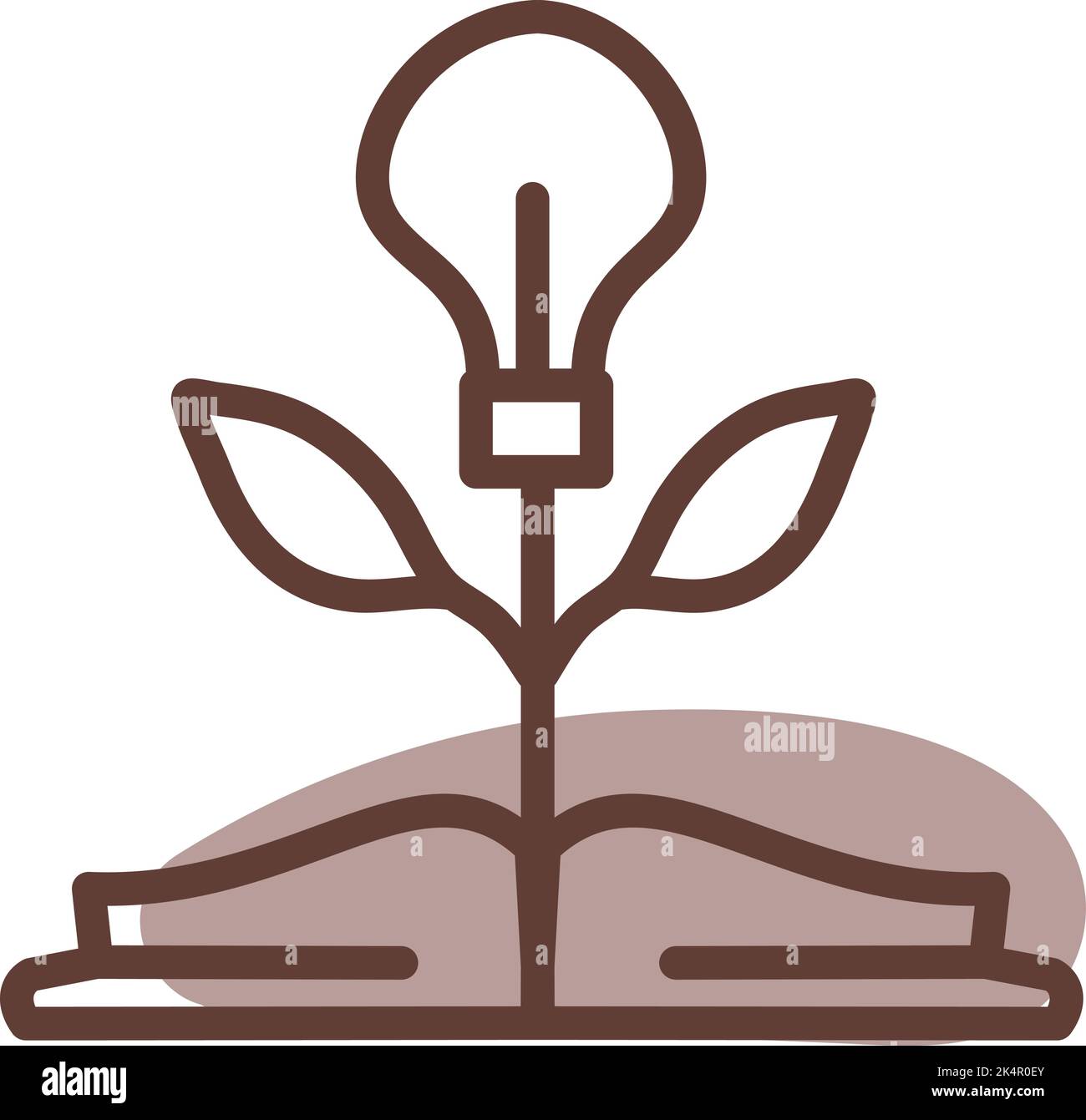 Study book, illustration, vector on a white background. Stock Vector